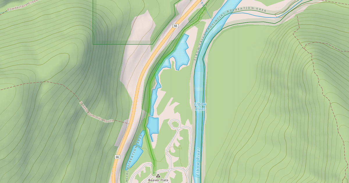 Map preview of Beaver Lodge Trail