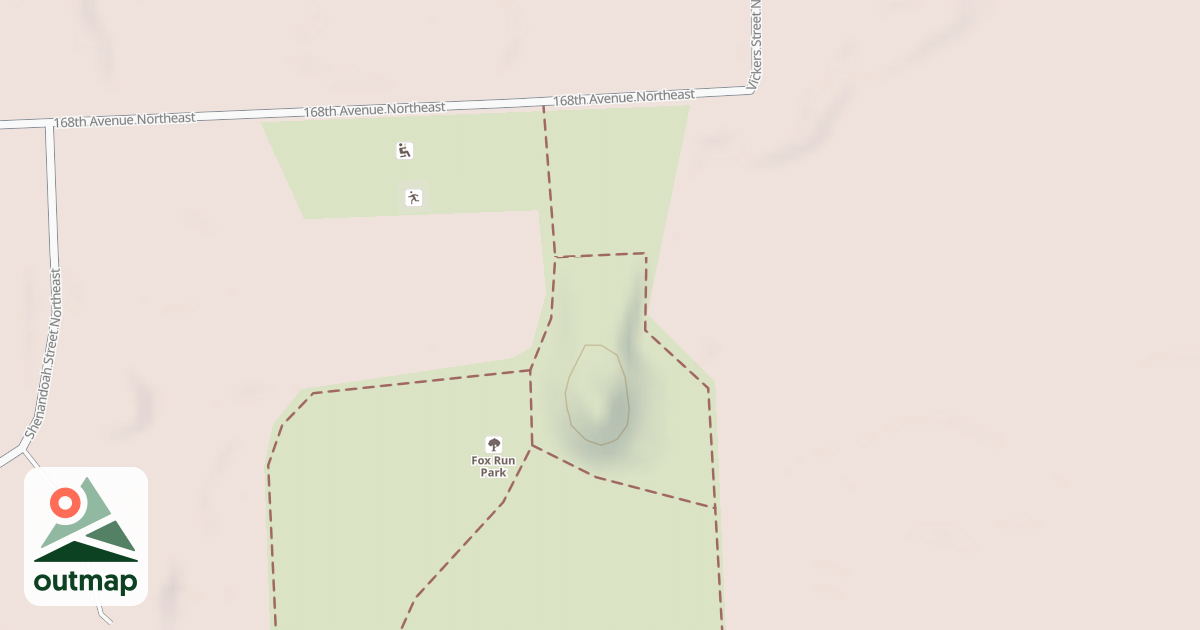 Map of Sledding Hill