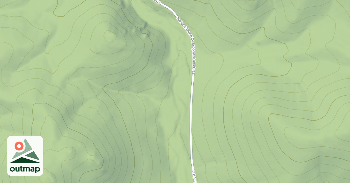 Map of BADGER GULCH LOOP
