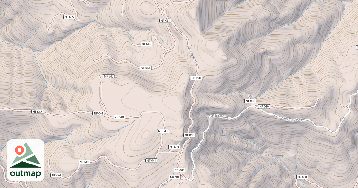 Map of LITTLE TODD