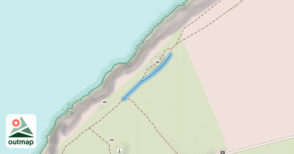 Map of Sentier Littoral
