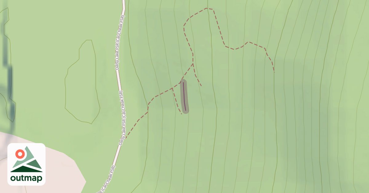 Map of Huckleberry Lane