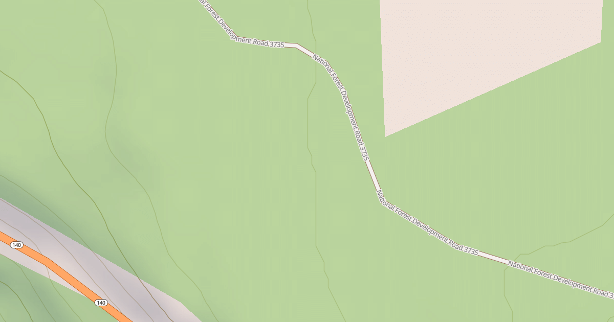 Map preview of USFS Motor Vehicle Use Map Roads {064E837D-070E-449B-BB1A-7BE0B5A5A43C}