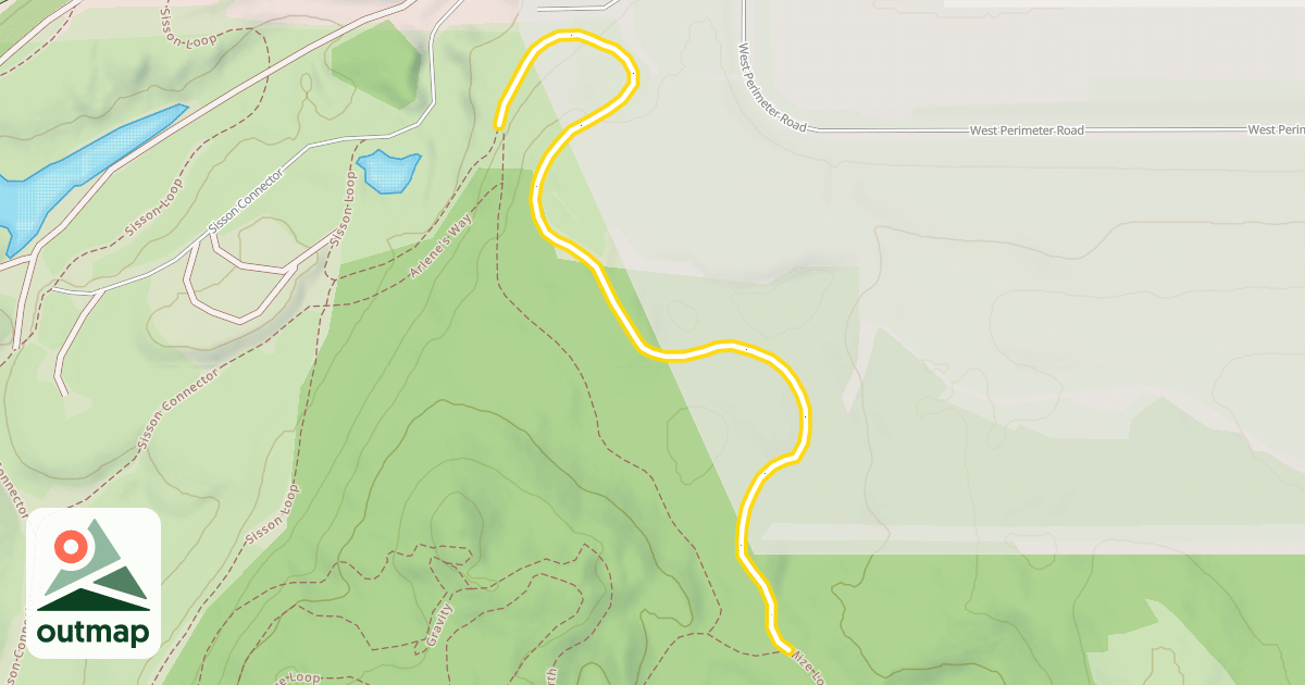 Map of Arlene's Way