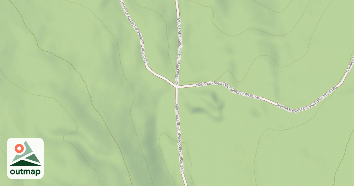 Map of FRISCO MTN
