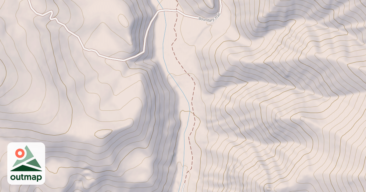 Map of East Bob Smith Trail
