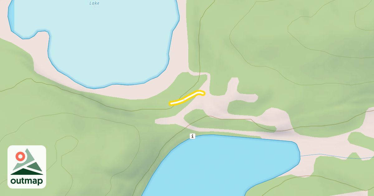 Map of Whispering Pines Trail