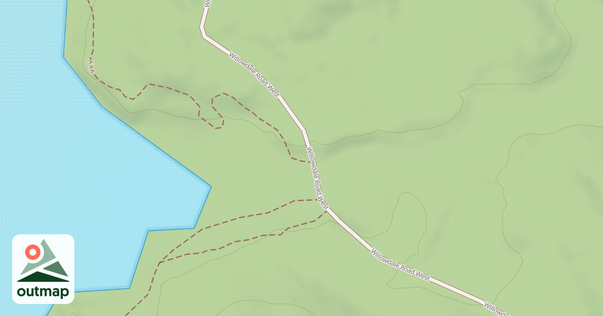 Map of Bay Circuit Trail