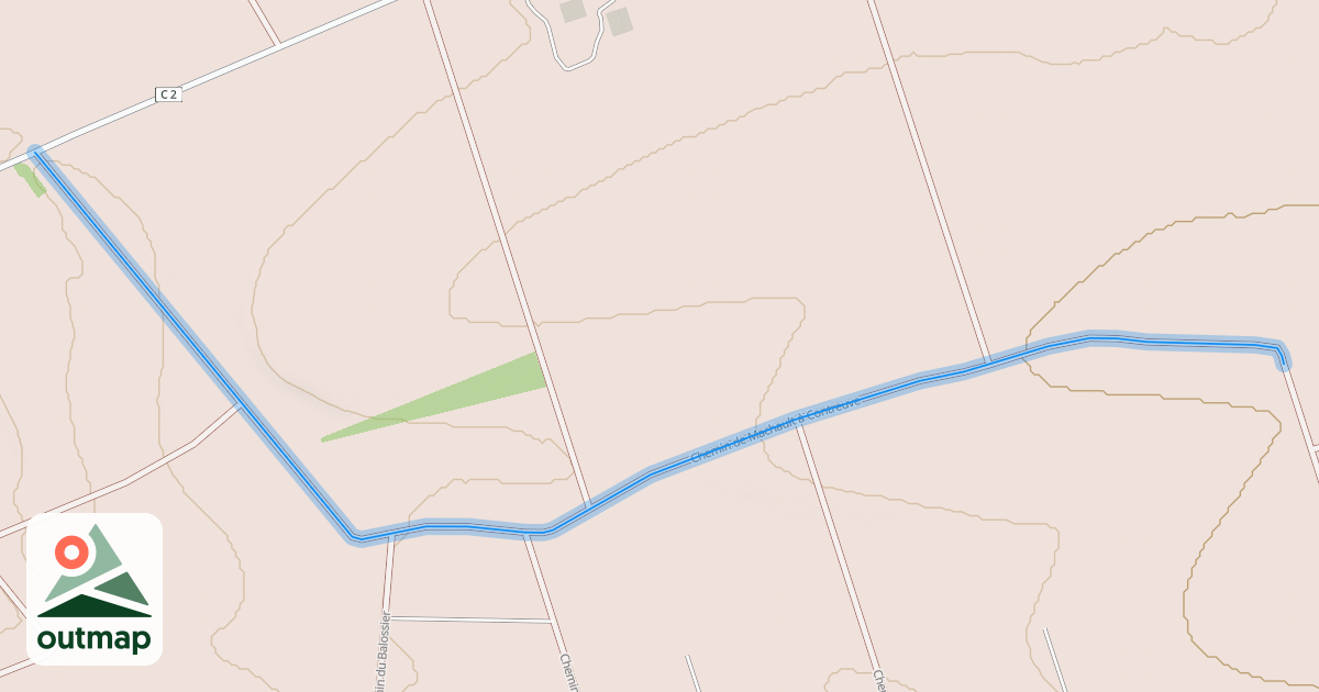 Map of Chemin de Machault à Contreuve
