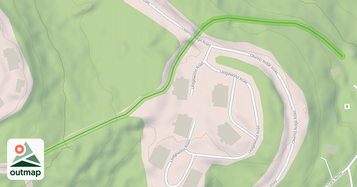 Map of Snow Trak