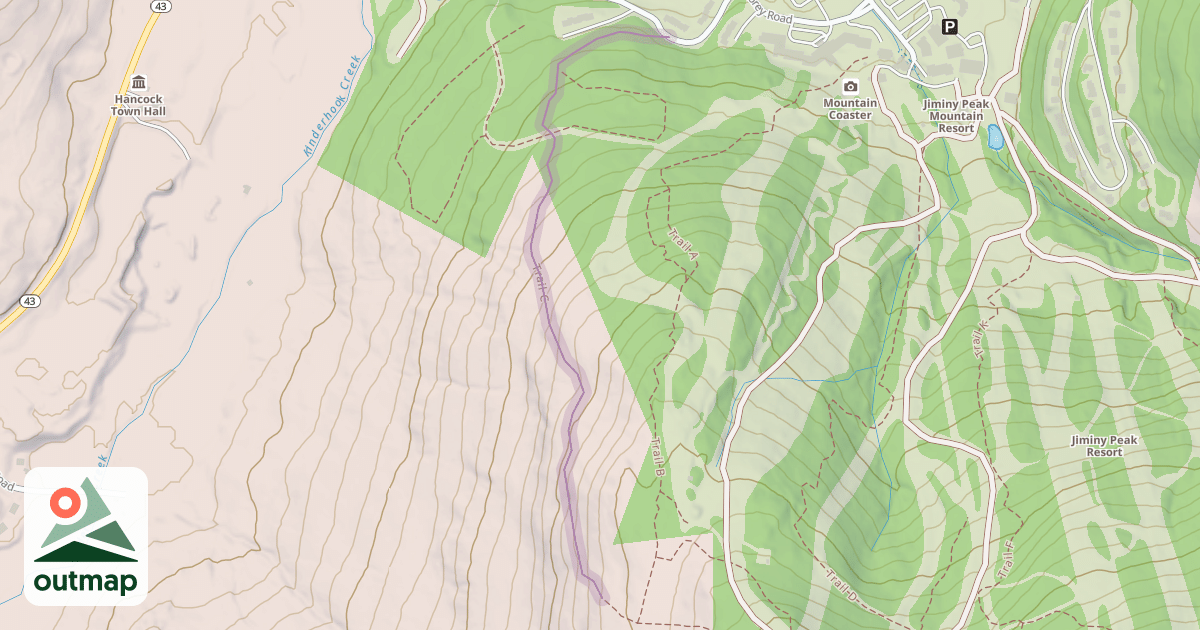 Map of Trail C
