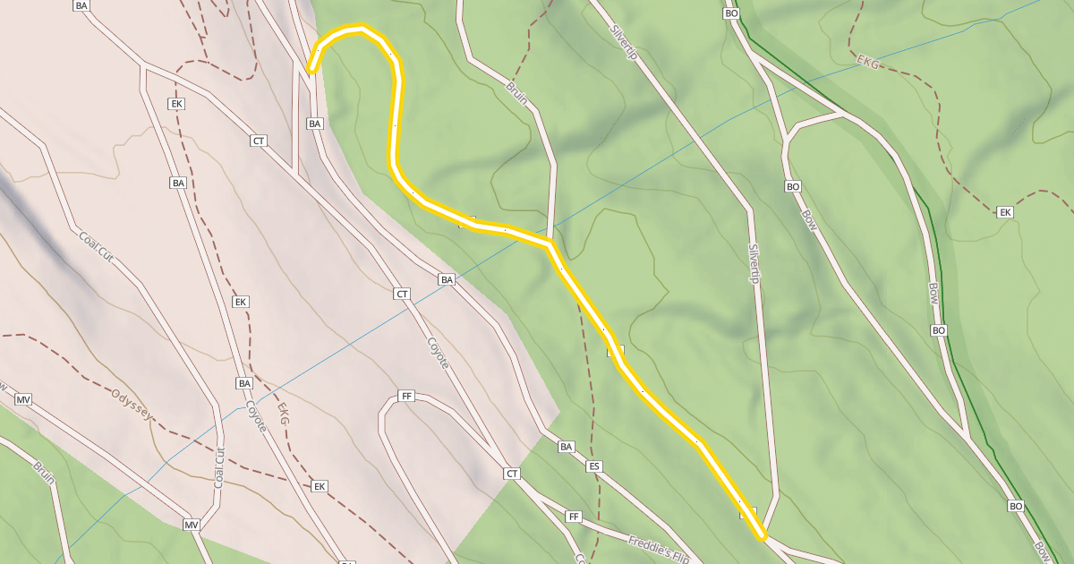 Map preview of Banff