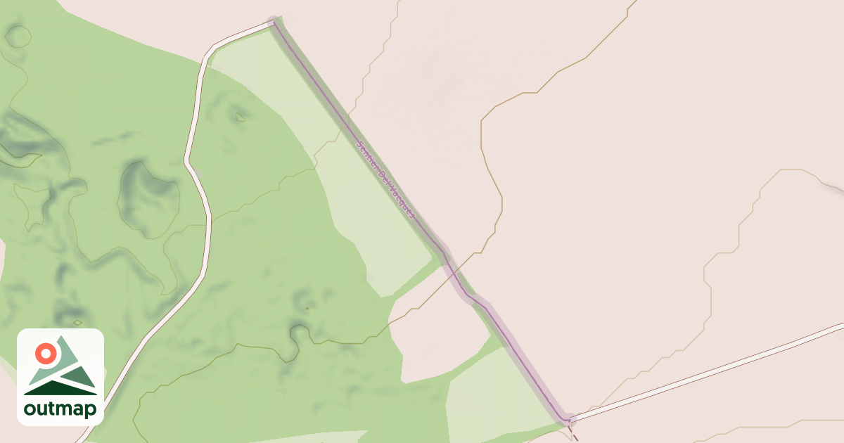 Map of Sentier Del Vacques