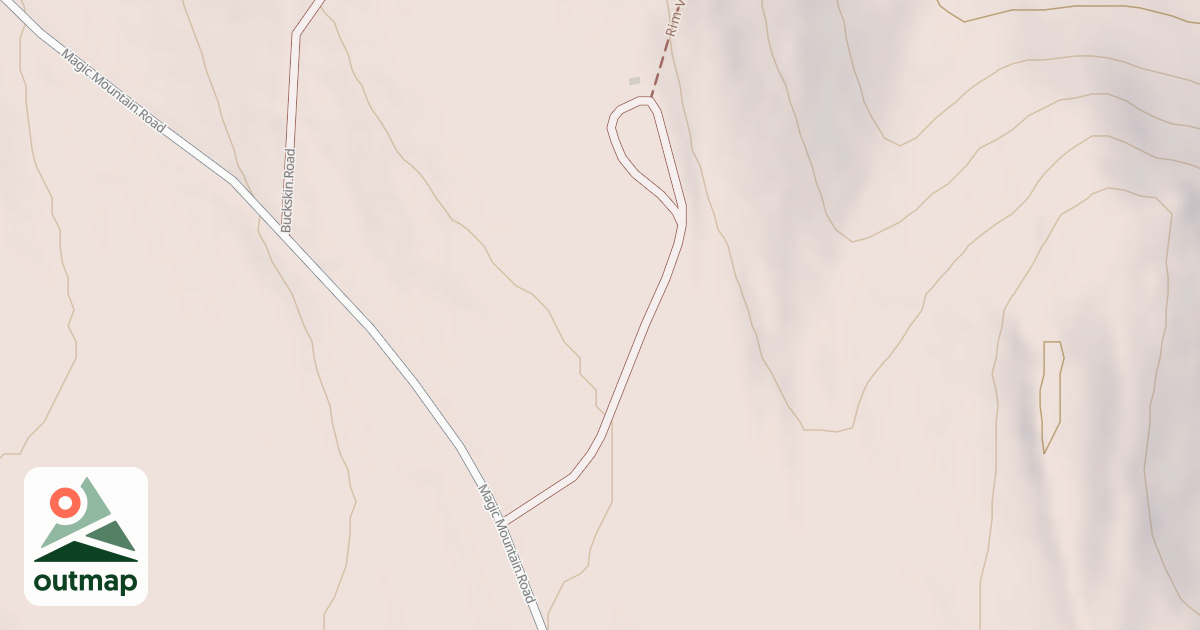 Map of RIM VIEW T.H.