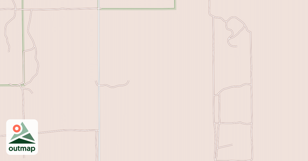 Map of 707a Mud Lake Trail