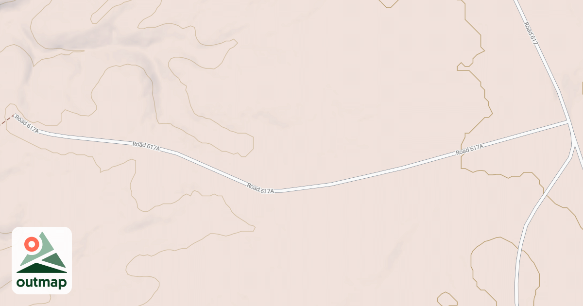Map of ROBERTSON A SPUR