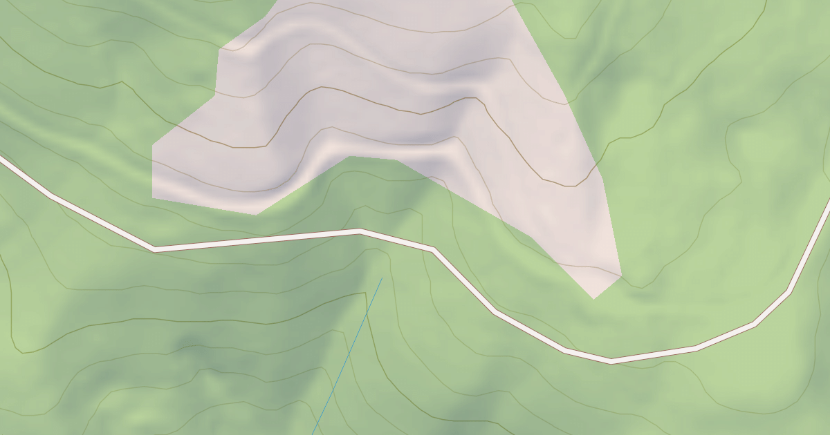 Map preview of UPPER RED MOUNTAIN