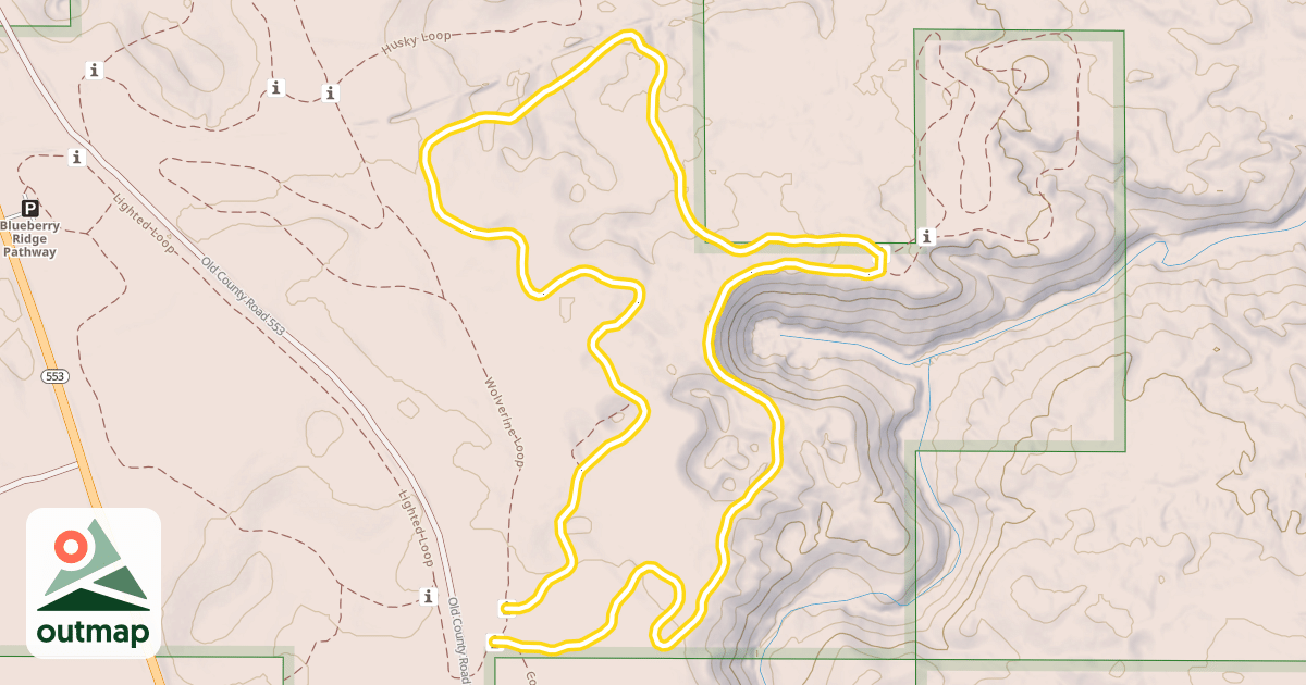 Map of Superior Loop