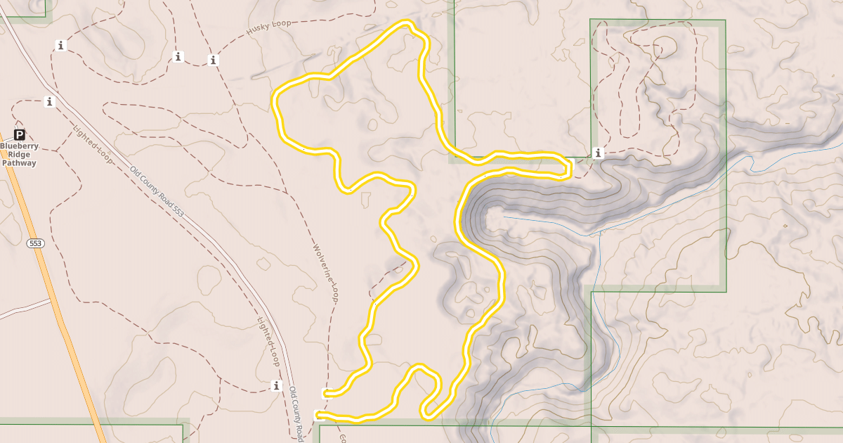 Map preview of Superior Loop