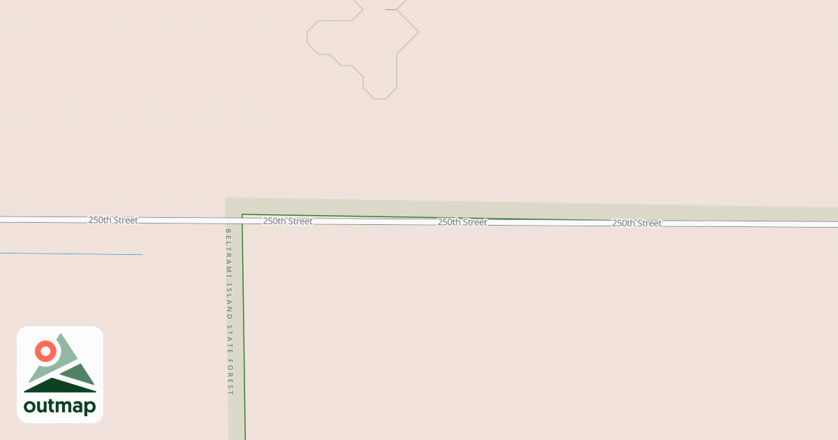 Map of Warroad/Roseau Trails
