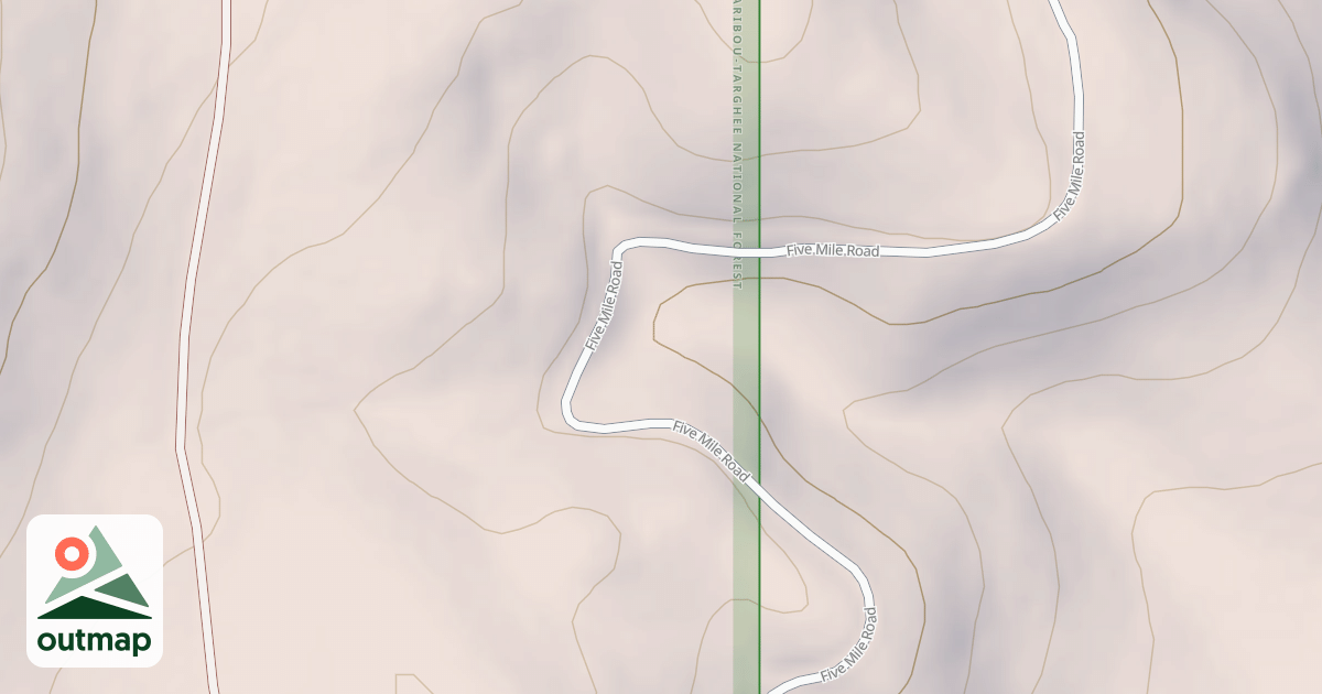 Map of FIVEMILE