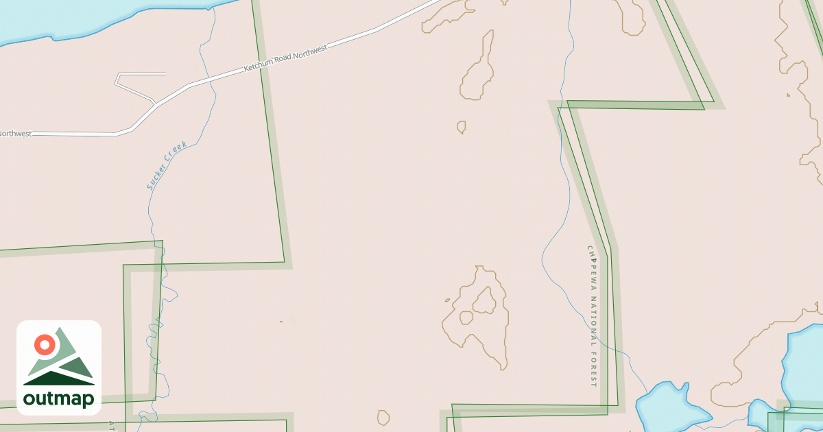 Map of ELMERS TRAIL