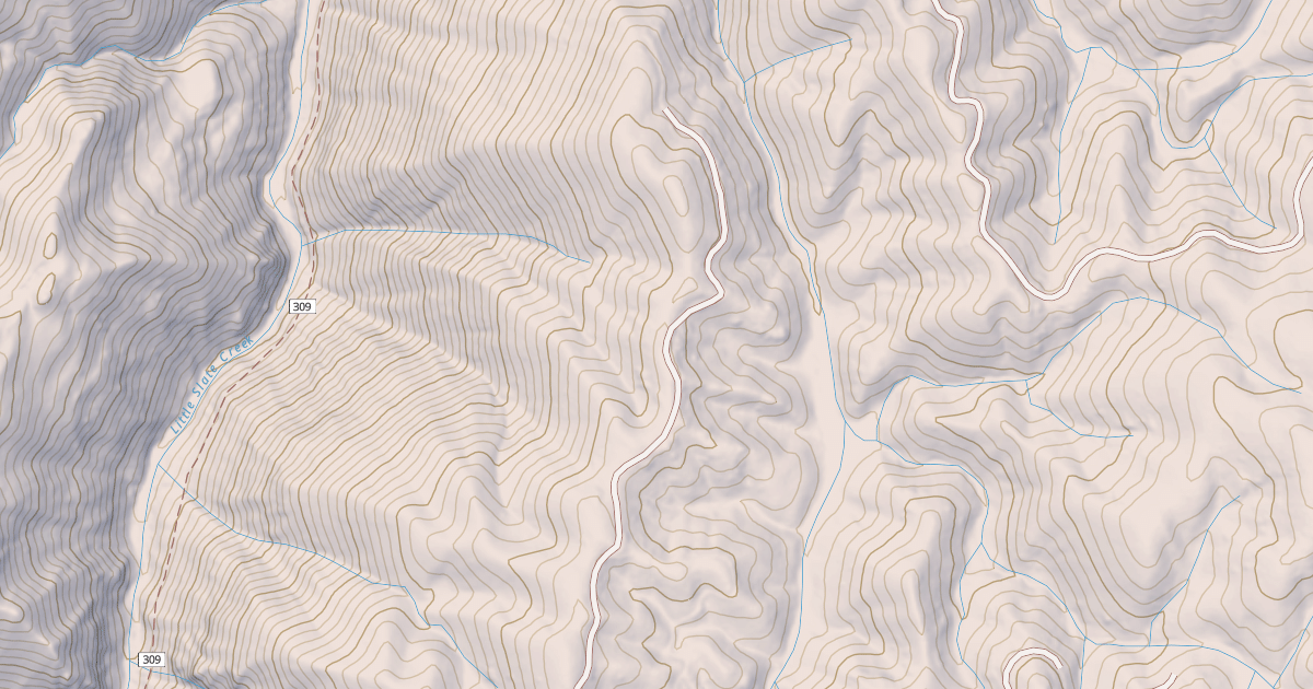 Map preview of BOULDER CREEK #5
