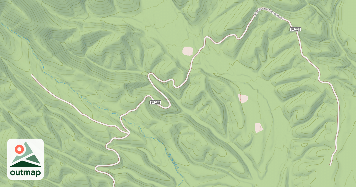 Map of ALIER HOLLOW