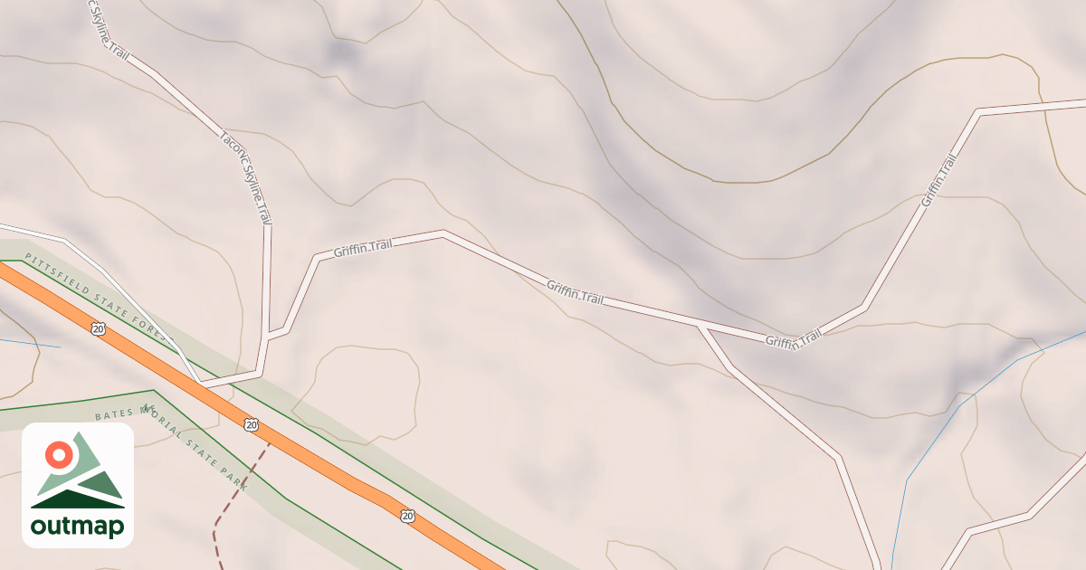 Map of Griffin Trail