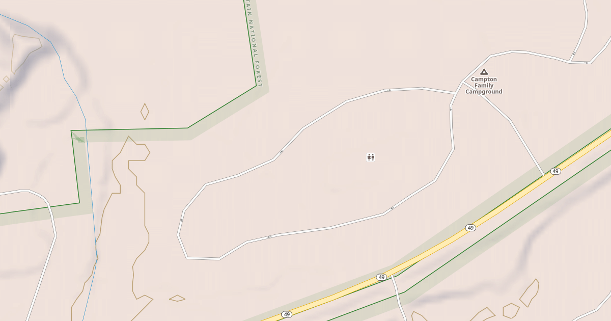 Map preview of CAMPTON CG SPUR B