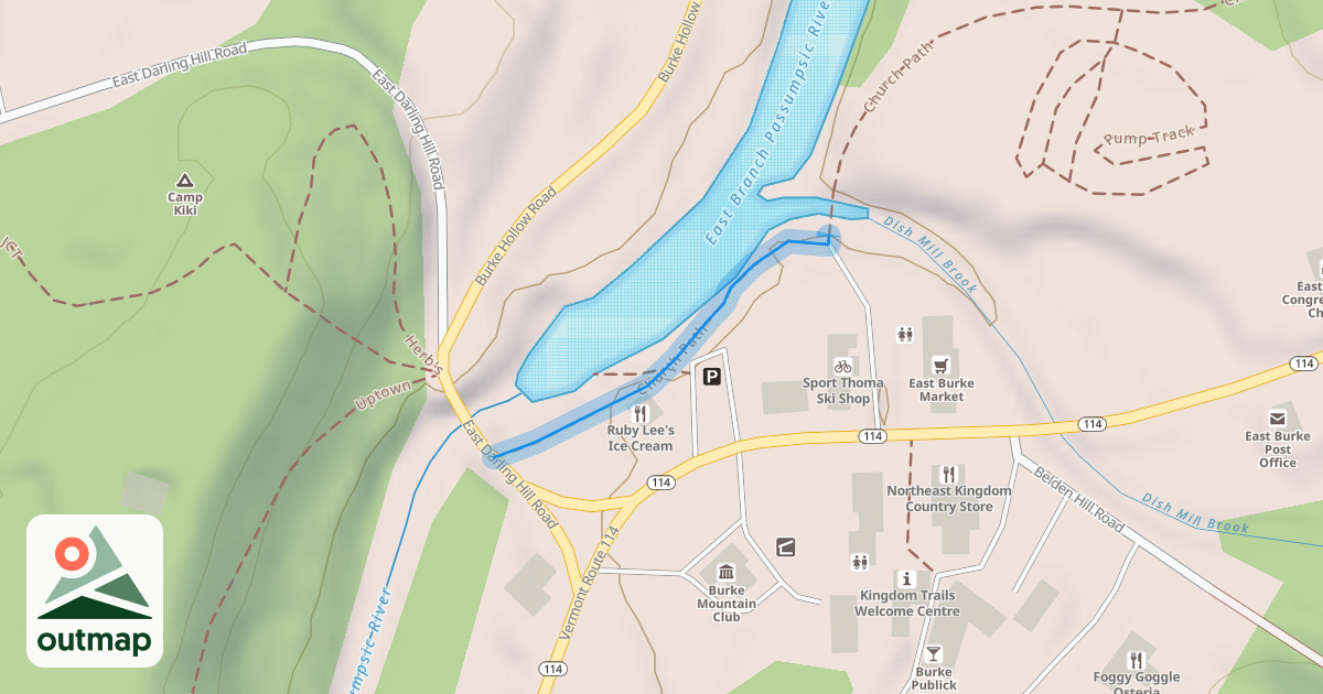 Map of Church Path