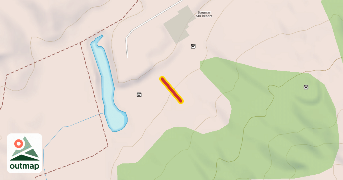 Map of West Magic Carpet