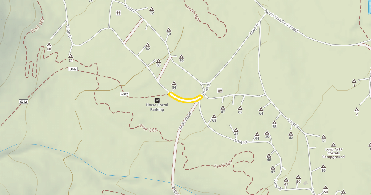 Map preview of Loop B