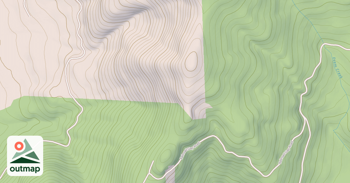 Map of - MAMMOTH T.S.
