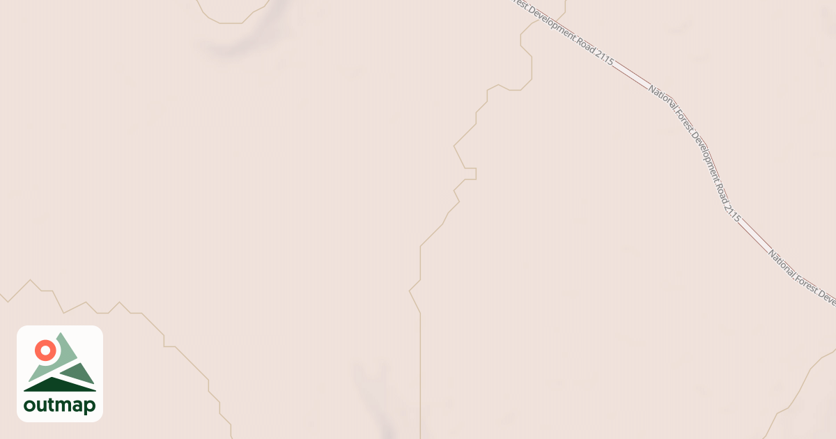 Map of USFS National Forest System Roads {7D081C3D-9DE3-442C-8218-14C371E9C0F9}
