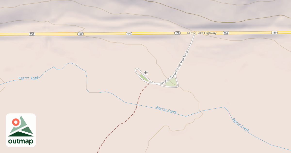 Map of BEAVER CREEK PICNIC-A