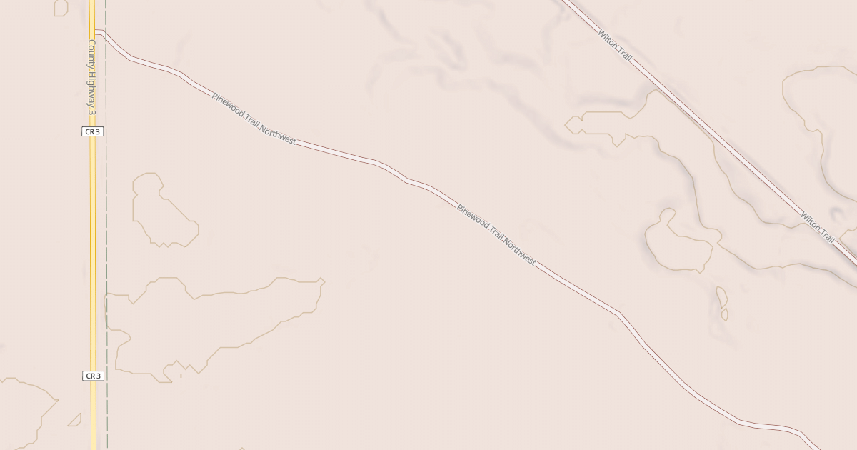Map preview of Wilton Trails Northwest