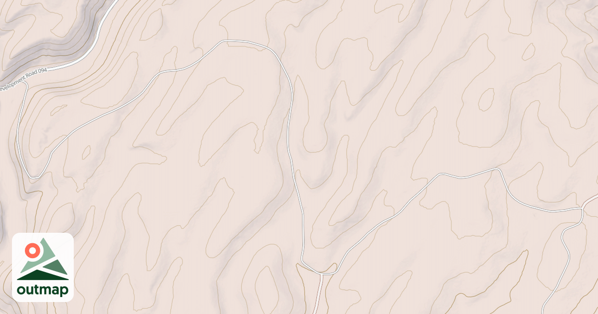 Map of SNOW CREEK CUTOFF