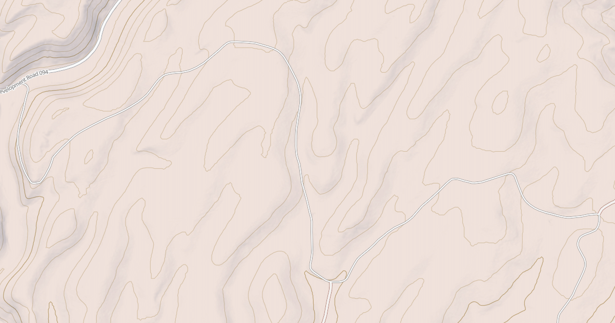Map preview of SNOW CREEK CUTOFF