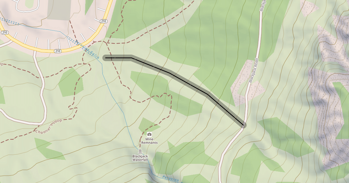 Map preview of Lightning Tree Gully