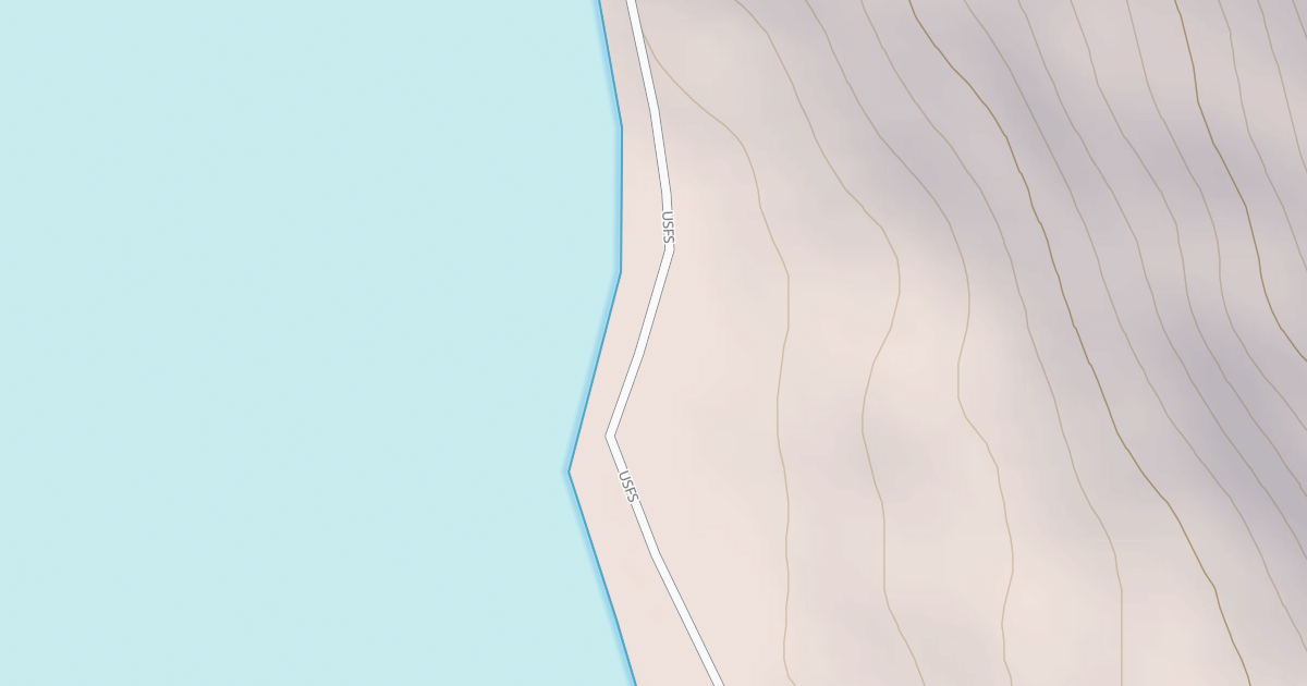 Map preview of Twin Lakes Road