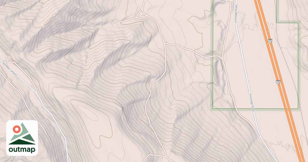 Map of BEACON HILL