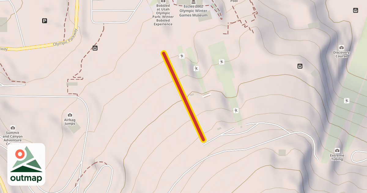 Map of Mighty Mite Tow