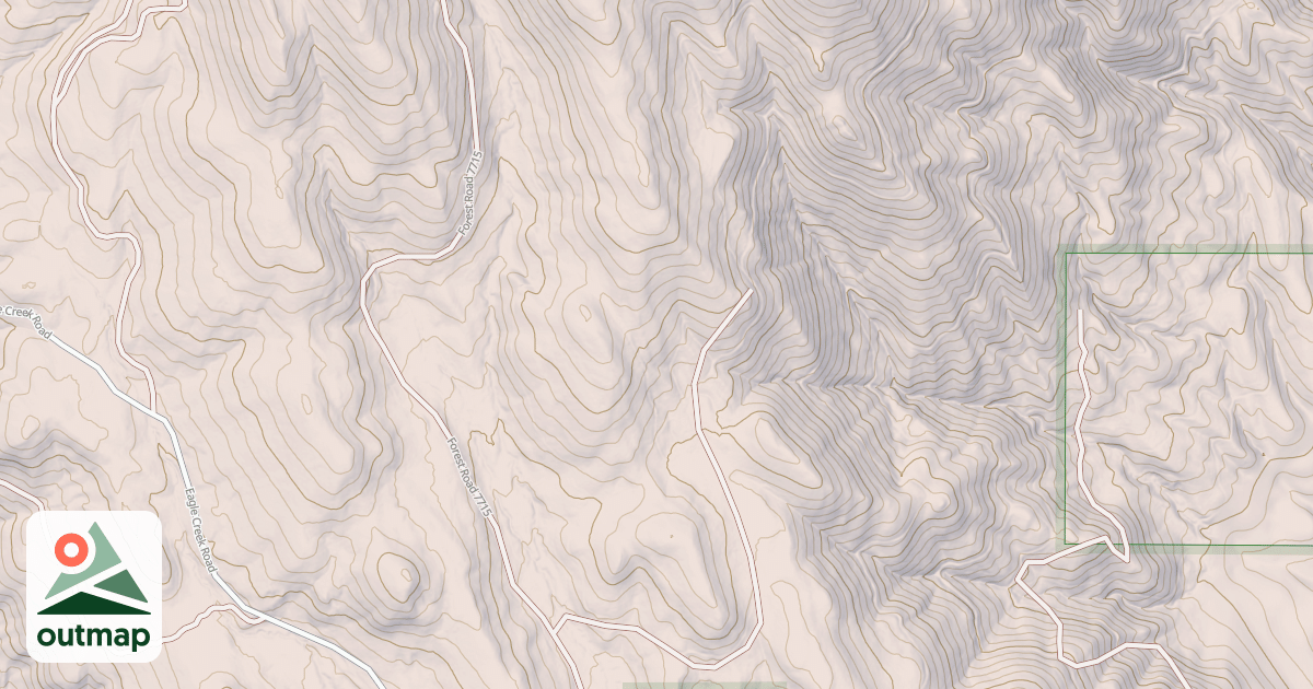 Map of USFS National Forest System Roads {7D0B824D-987B-4BD8-99A7-83A561ED225B}