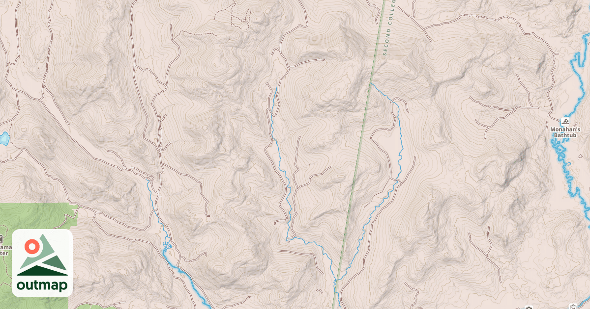 Map of Fourmile Brook Rd
