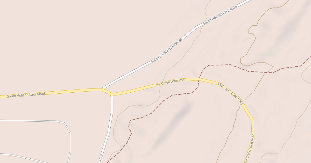 Map preview of Holland Lake Snowmobile