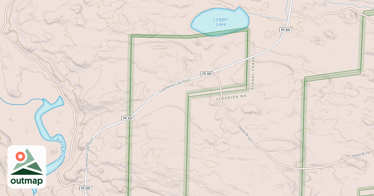 Map of GREENWOOD LAKE