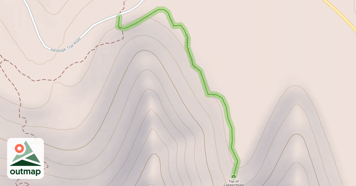 Map of Copperhead Road