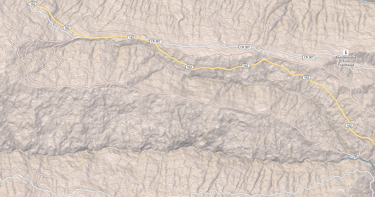 Map preview of RATTLESNAKE RIDGE