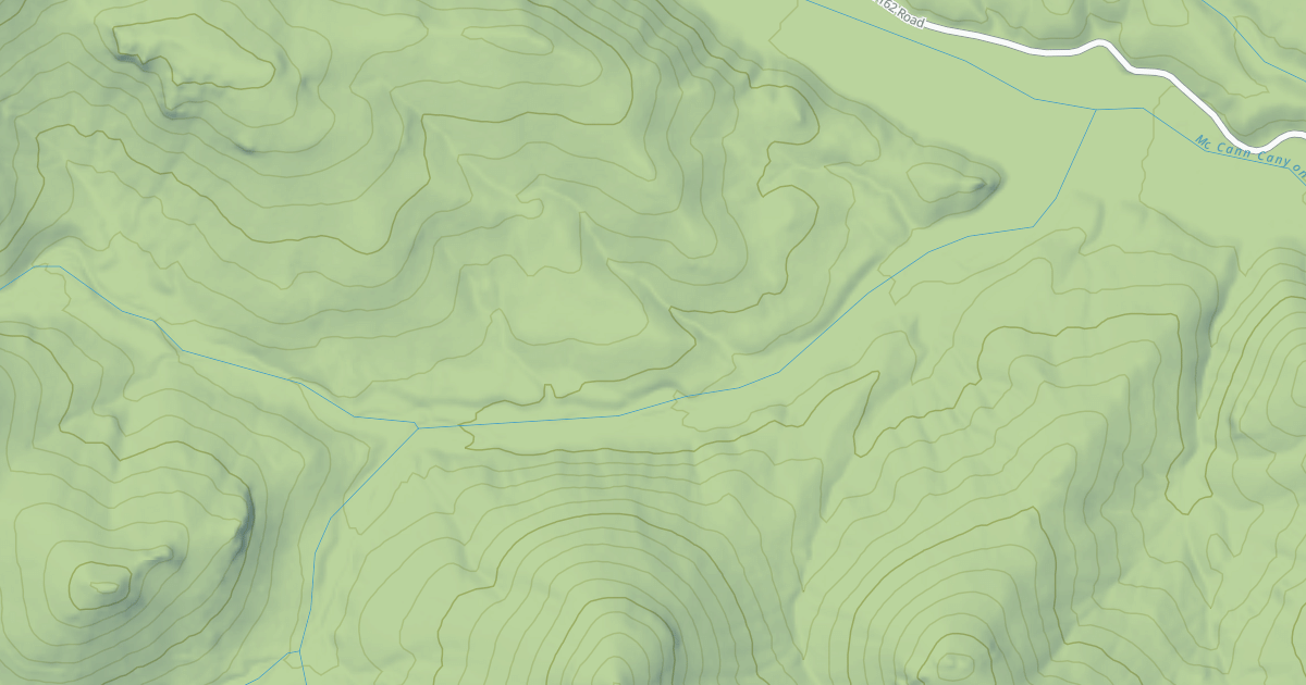 Map preview of MCCANN SHAFT ROAD